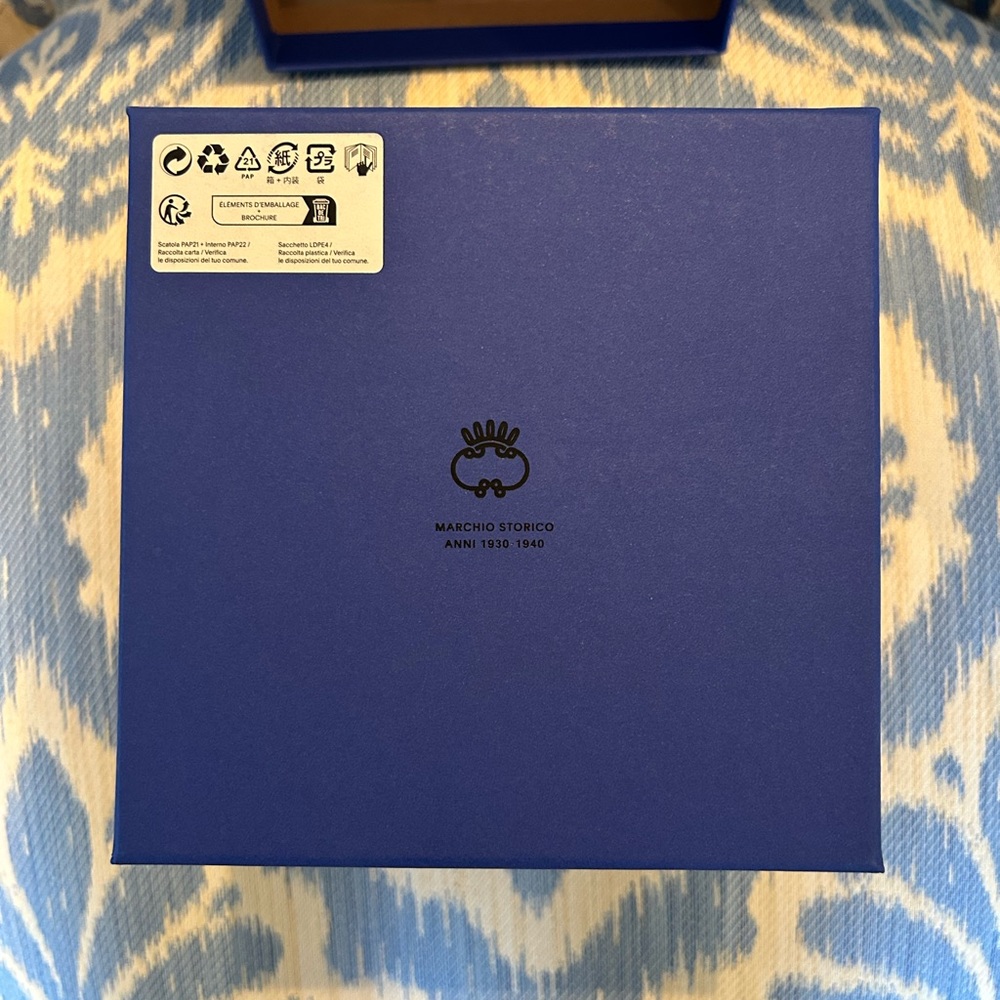 Richard Ginori Blue Box with Logo - Picture 4 of 7